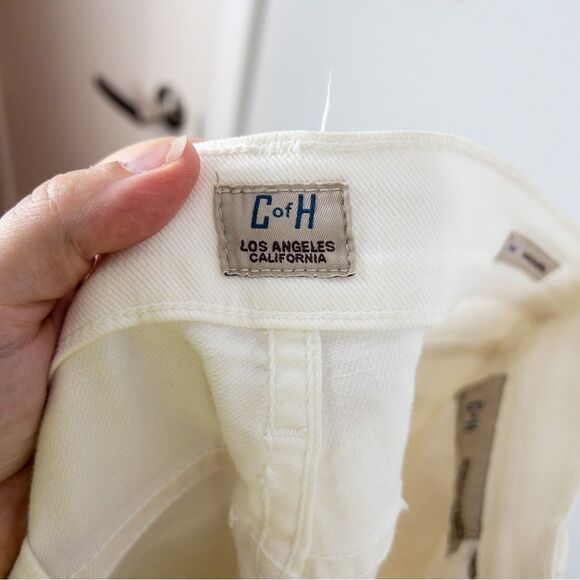 Citizens of Humanity Ava Low Rise Straight Leg Jeans in Santorini Size 25 White - Picture 10 of 14